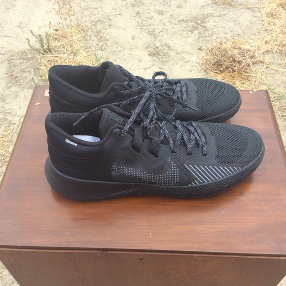 NIKE Kyrie Flytrap V Black Black Cool Grey Size 12 Color Black main image 7